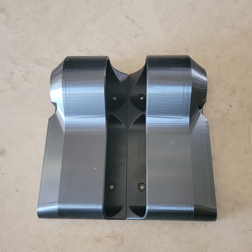 Long Pair Door Pocket Cupholders for 1967-1972 Bumpside Ford Trucks