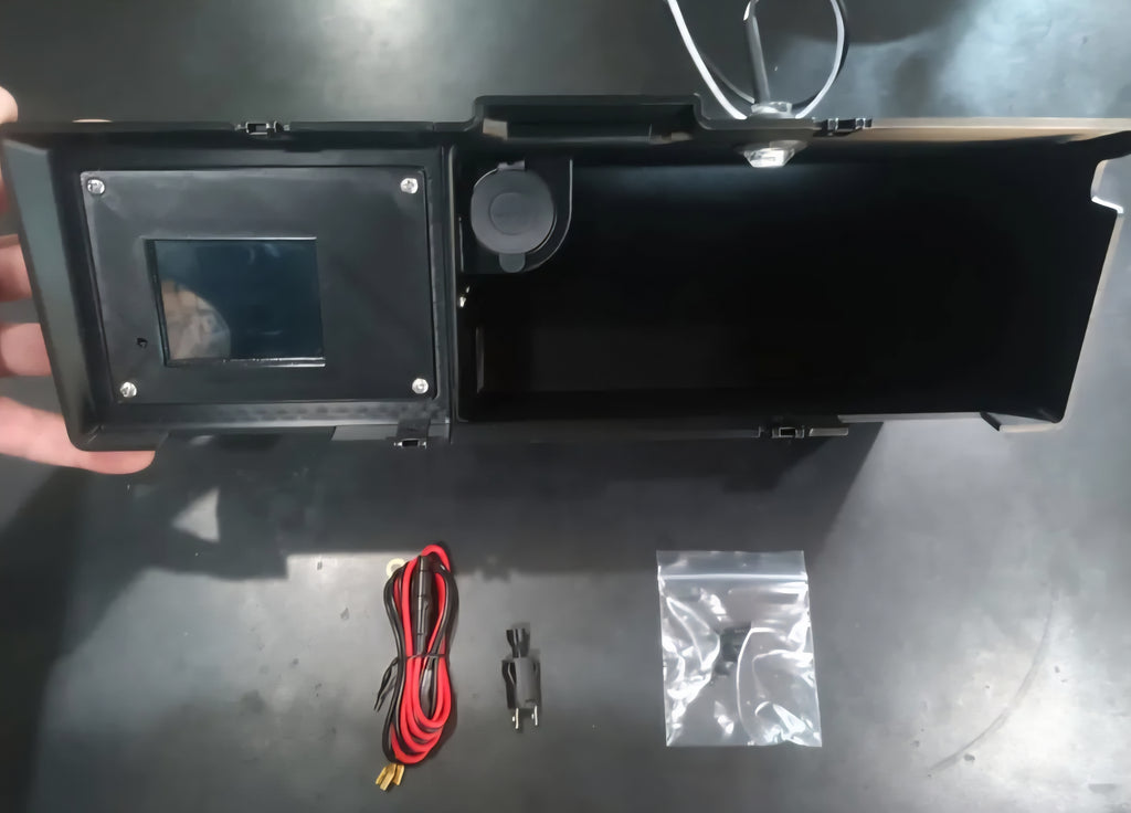 Glovebox (with LED Lights and USB) for 1973–1979 Carb Cheater Dentside Ford Trucks