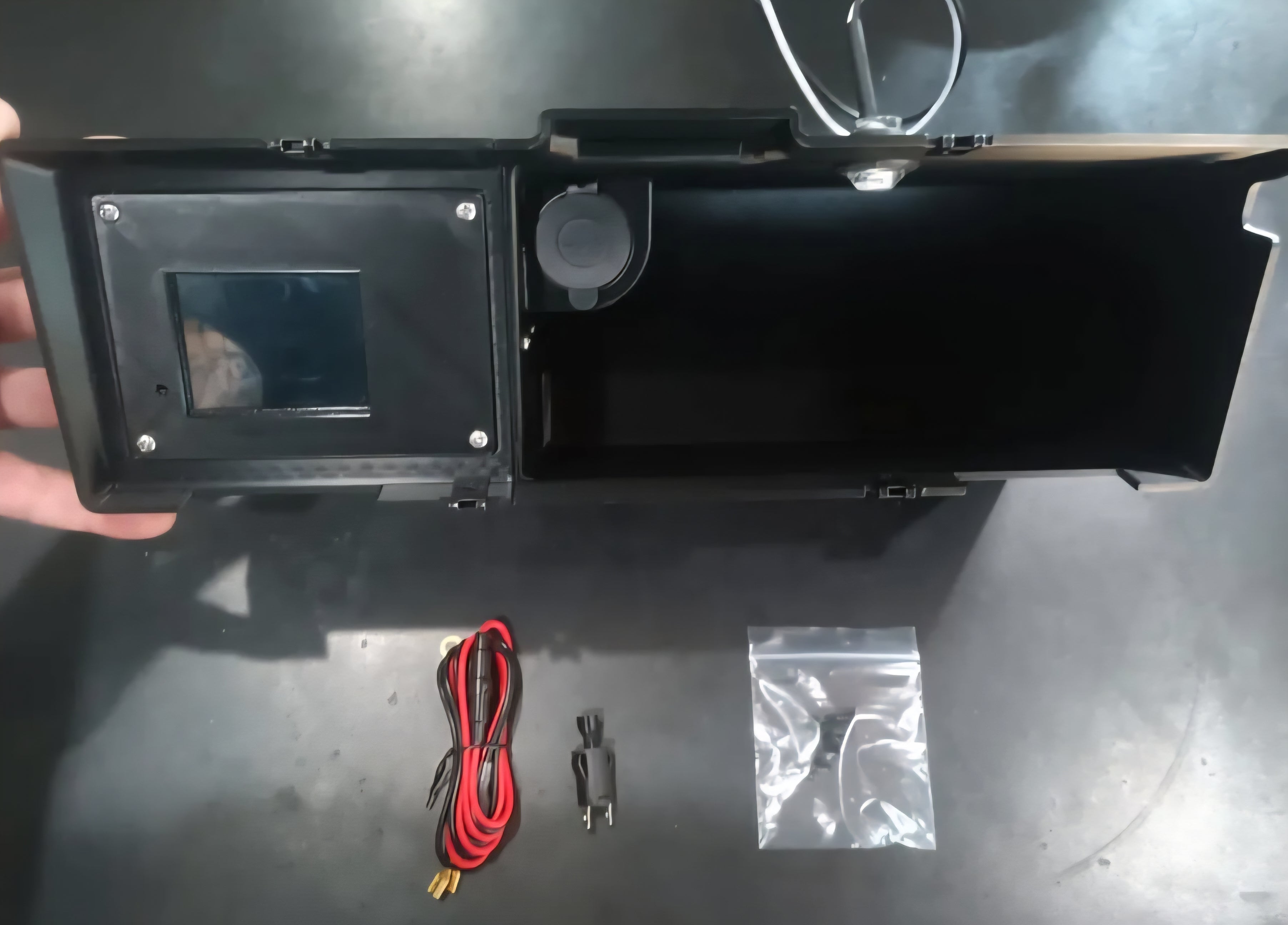 Glovebox (with LED Lights and USB) for 1973–1979 Carb Cheater Dentside Ford Trucks