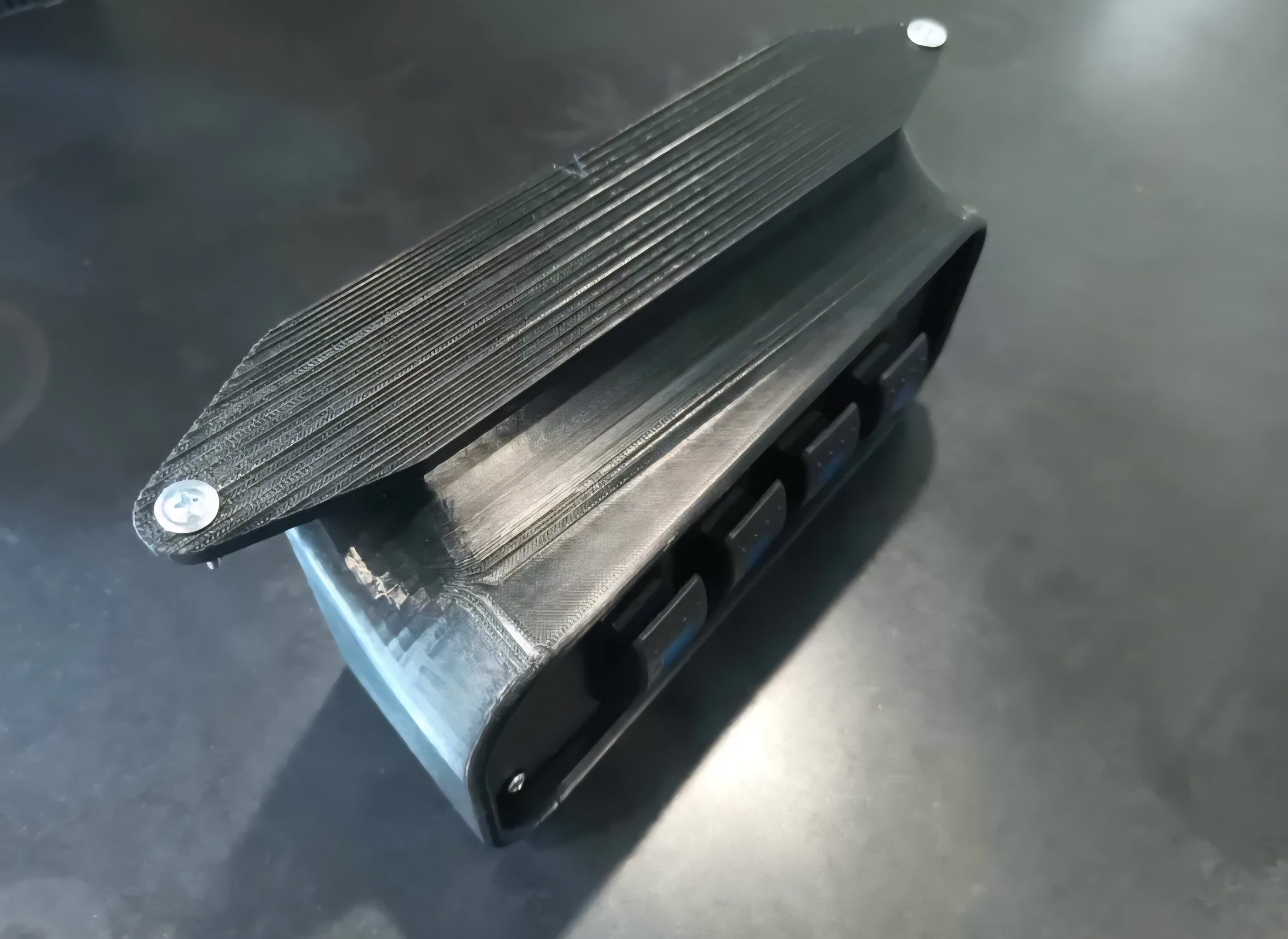 Right Facing Under Dash Switch Pod for 1967-1997 Ford Trucks
