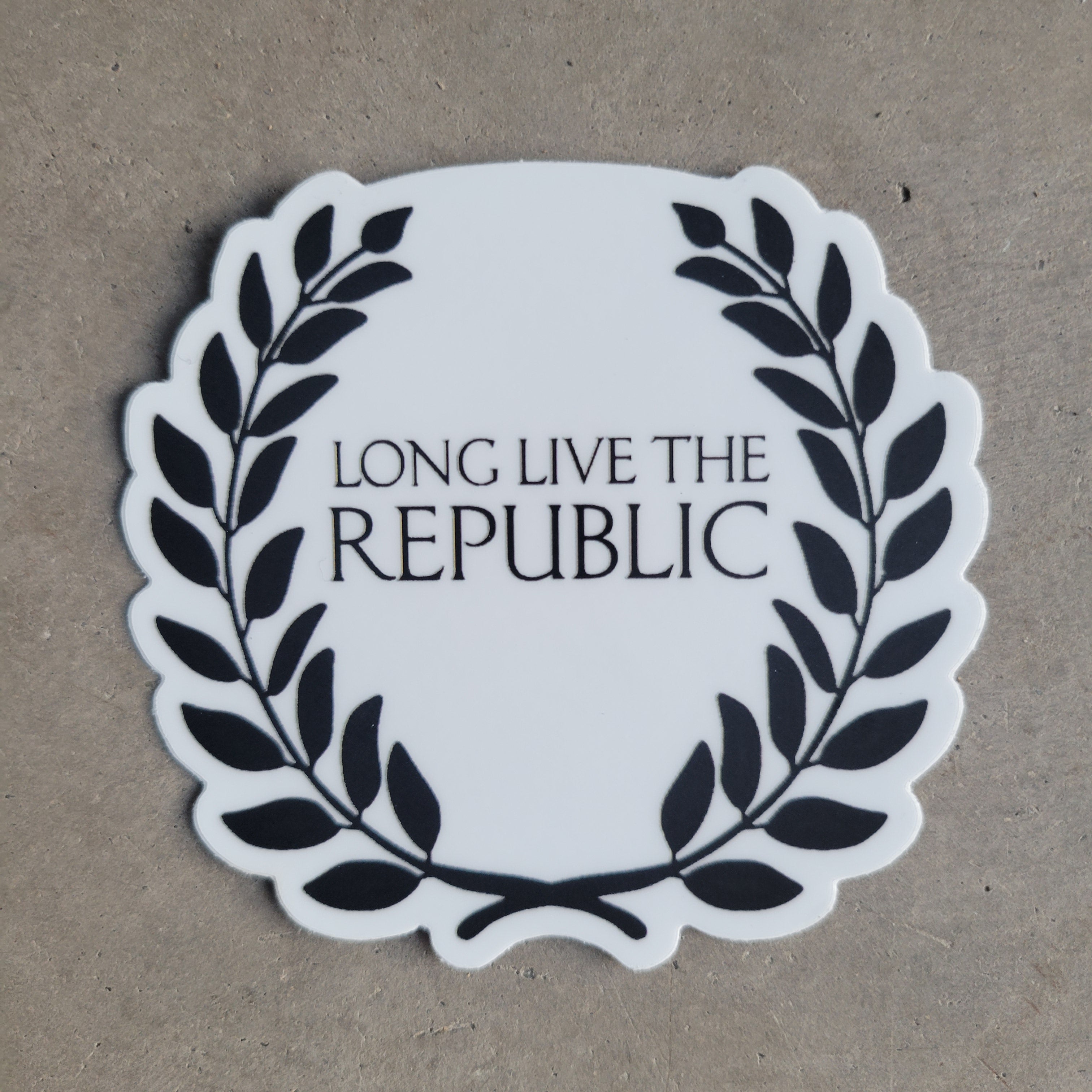 Long Live the Republic Sticker