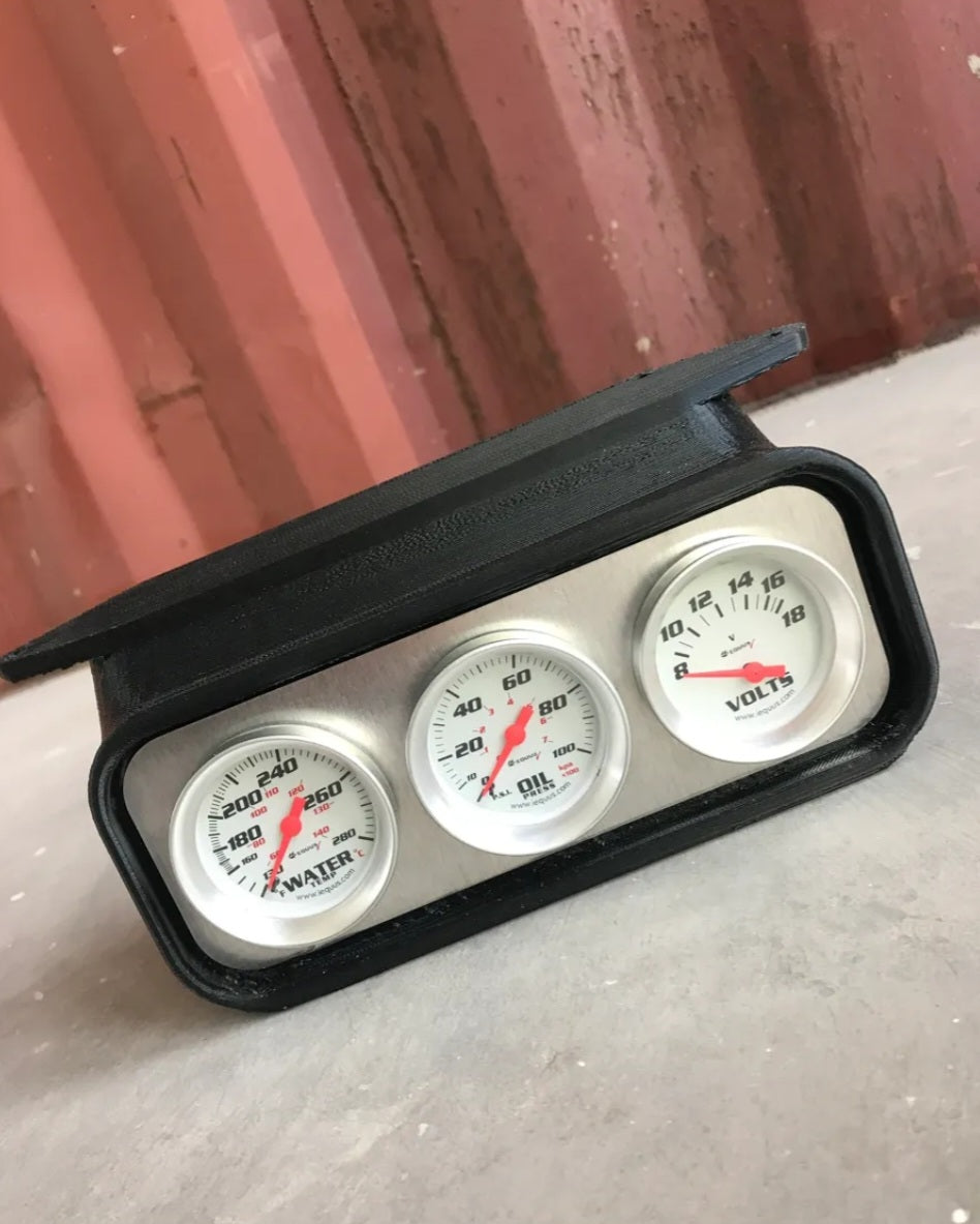 Under Dash Gauge Pod for 1973-1979 Dentside Ford Trucks and 1978-1979 Ford Bronco