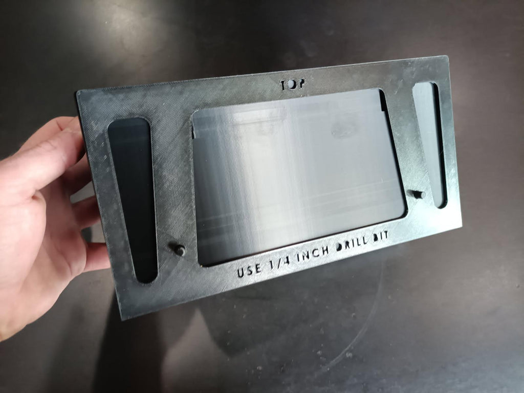 Door Pocket Cupholders (PAIR) with Install Template (Without Factory Map Pockets) for 1967-87 Square Body Chevy Trucks