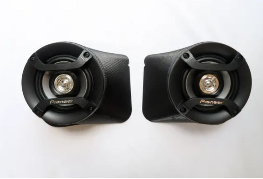 Regular Cab 4 Inch Speaker Pods (speakers included) for 1967-1979 Bumpside and 1973-1979 Dentside Ford Trucks