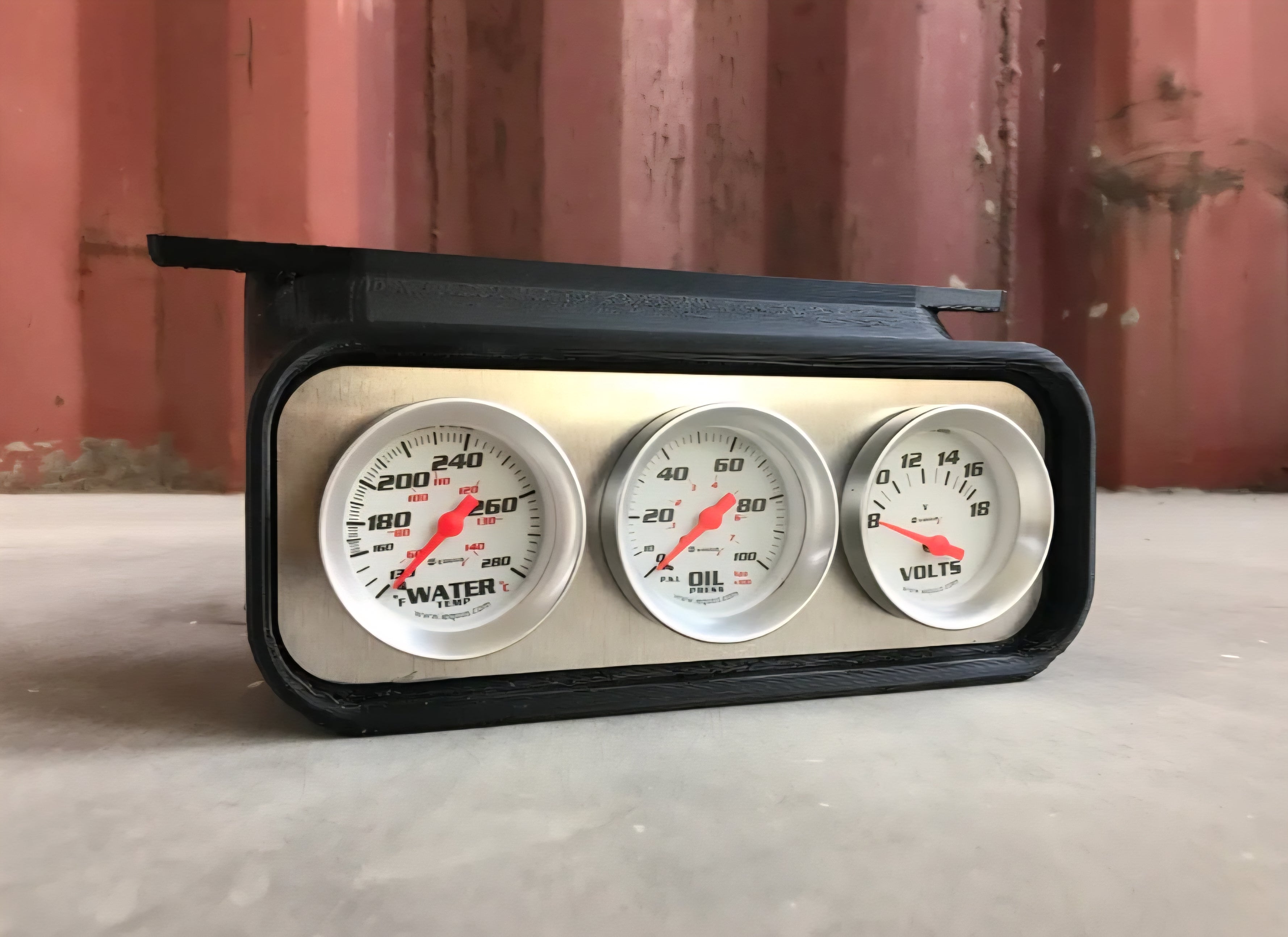 Under Dash Gauge Pod for 1973-1979 Dentside Ford Trucks and 1978-1979 Ford Bronco