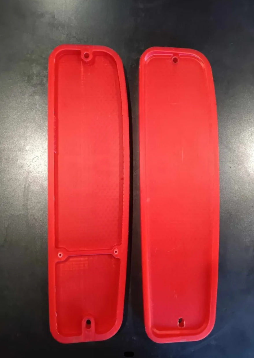Red Taillight Lenses (SET) for 1973-1979 Dentside Ford Trucks
