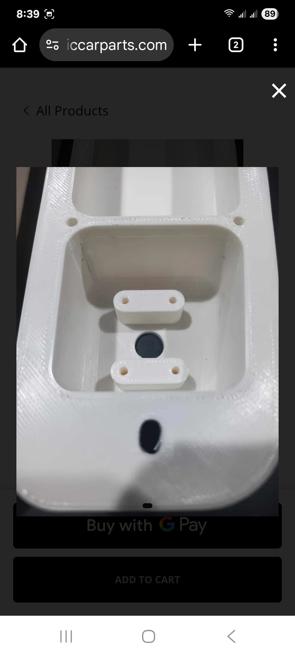 LED Board Taillights Buckets (Just the buckets, no LED boards) (SET) for 1973-1979 Dentside Ford Trucks and 1978-1979 Ford Bronco