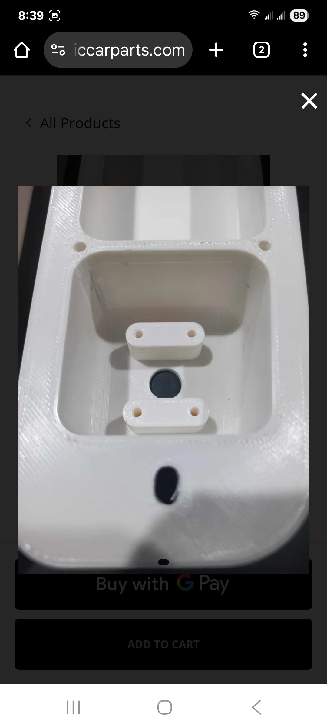 LED Board Taillights Buckets (Just the buckets, no LED boards) (SET) for 1973-1979 Dentside Ford Trucks and 1978-1979 Ford Bronco