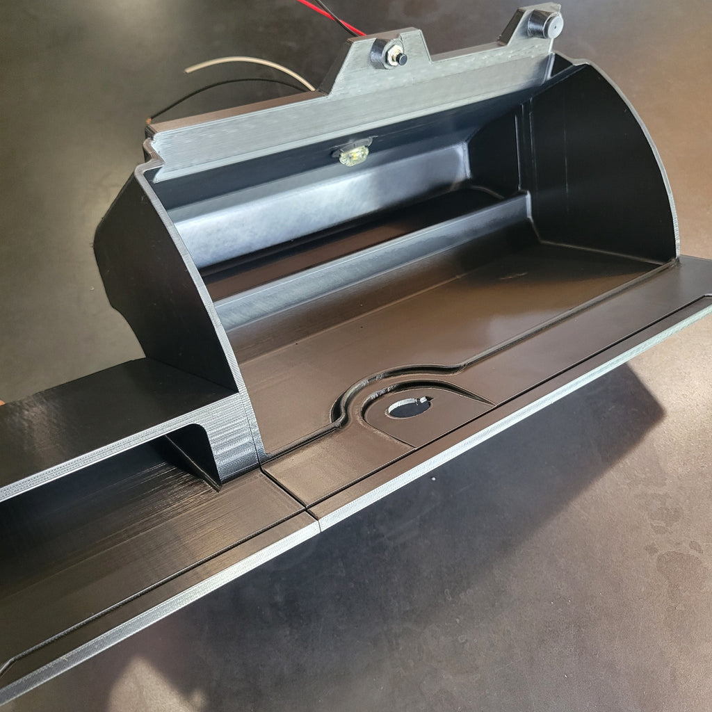 Glovebox (with LED lights) for 1973-1987 Square Body Chevy Truck