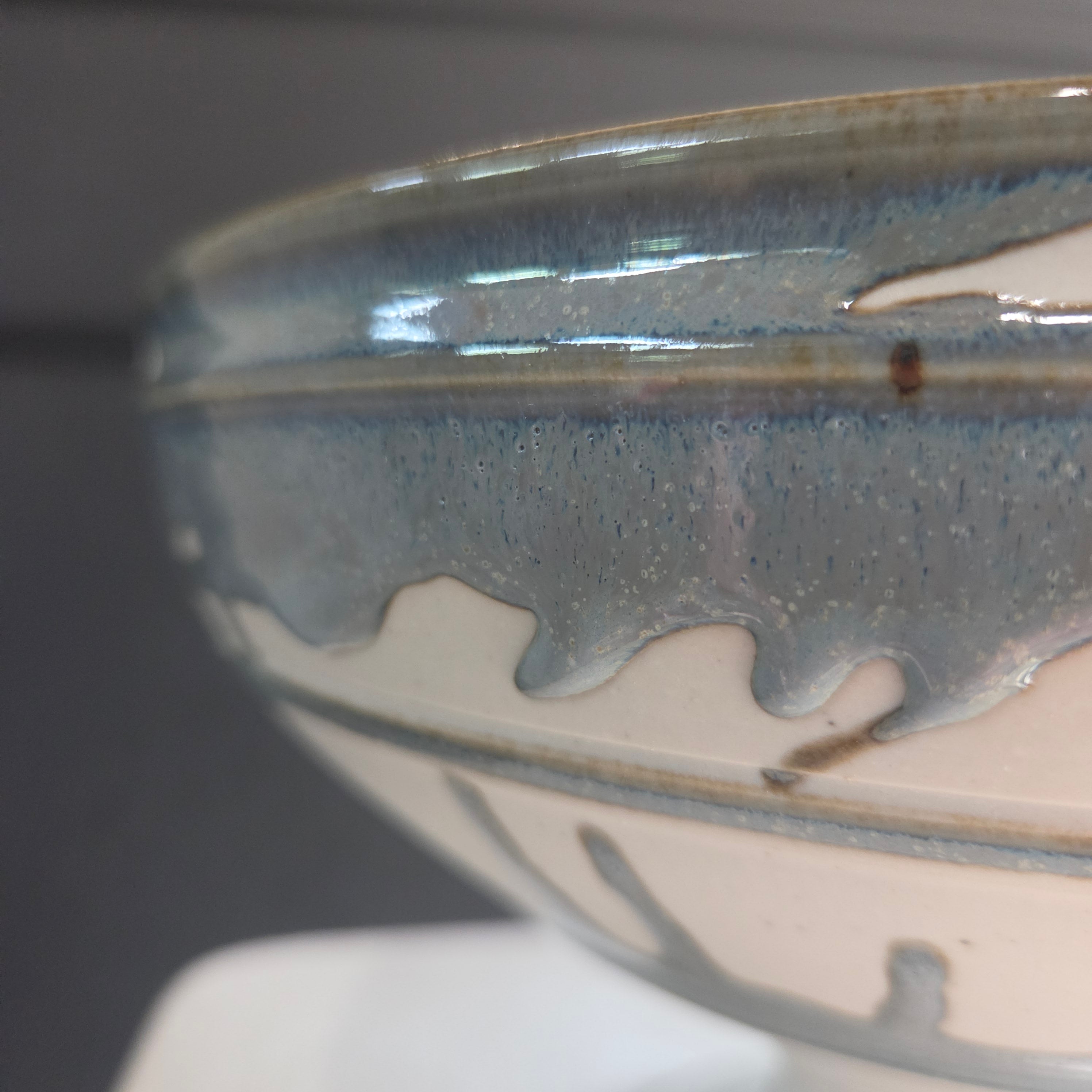 Porcelain Ceramic Pedestal Bowl - #26-65