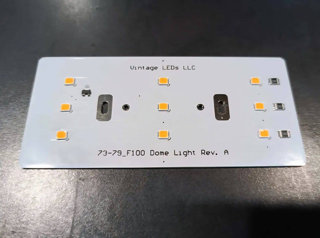 LED Board Dome Light for 1973-1979 Dentside Ford Trucks and 1978-1979 Ford Bronco