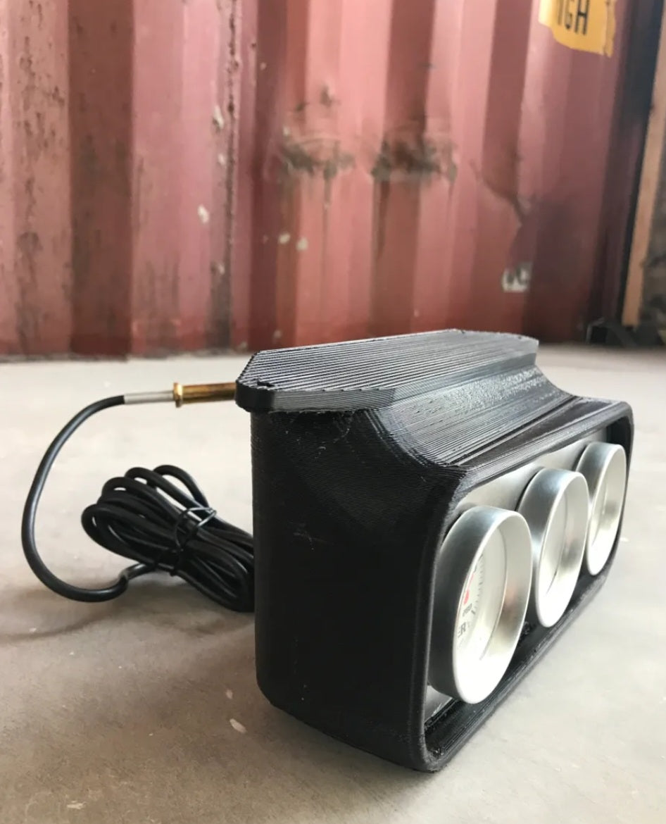 Under Dash Gauge Pod for 1973-1979 Dentside Ford Trucks and 1978-1979 Ford Bronco