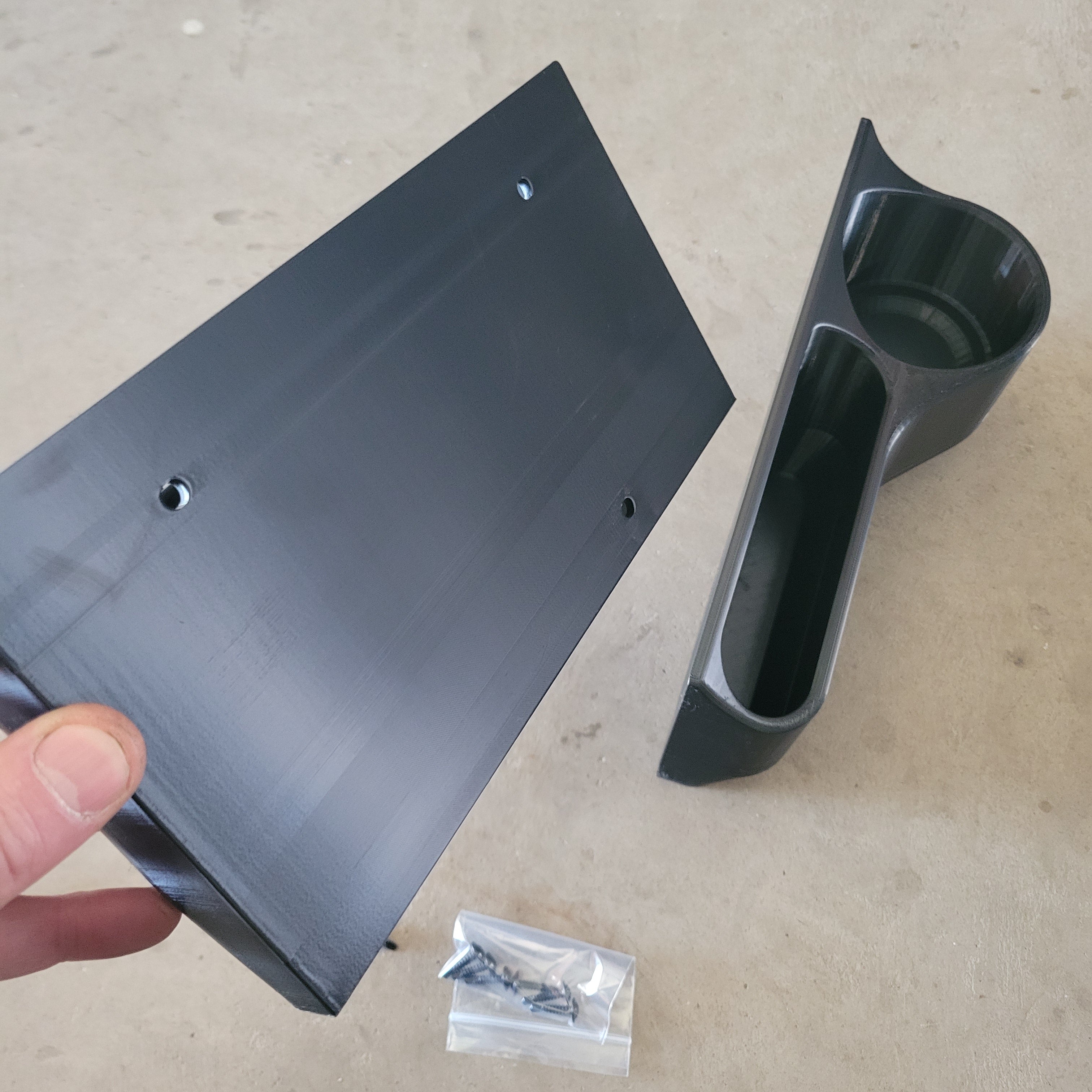 Long Pair Door Pocket Cupholders for 1967-1972 Bumpside Ford Trucks