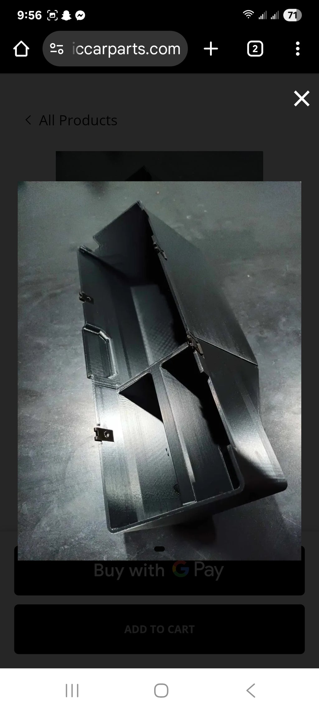 Glovebox (Bare Bones) for 1973–1979 Dentside Ford Truck and 1978-1979 Ford Bronco