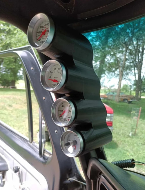 4 Gauge Pillar Pod for 1967-79 Ford Trucks