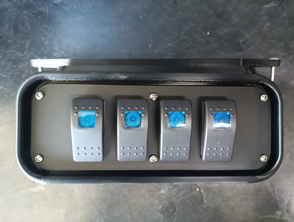 Right Facing Under Dash Switch Pod for 1967-1997 Ford Trucks
