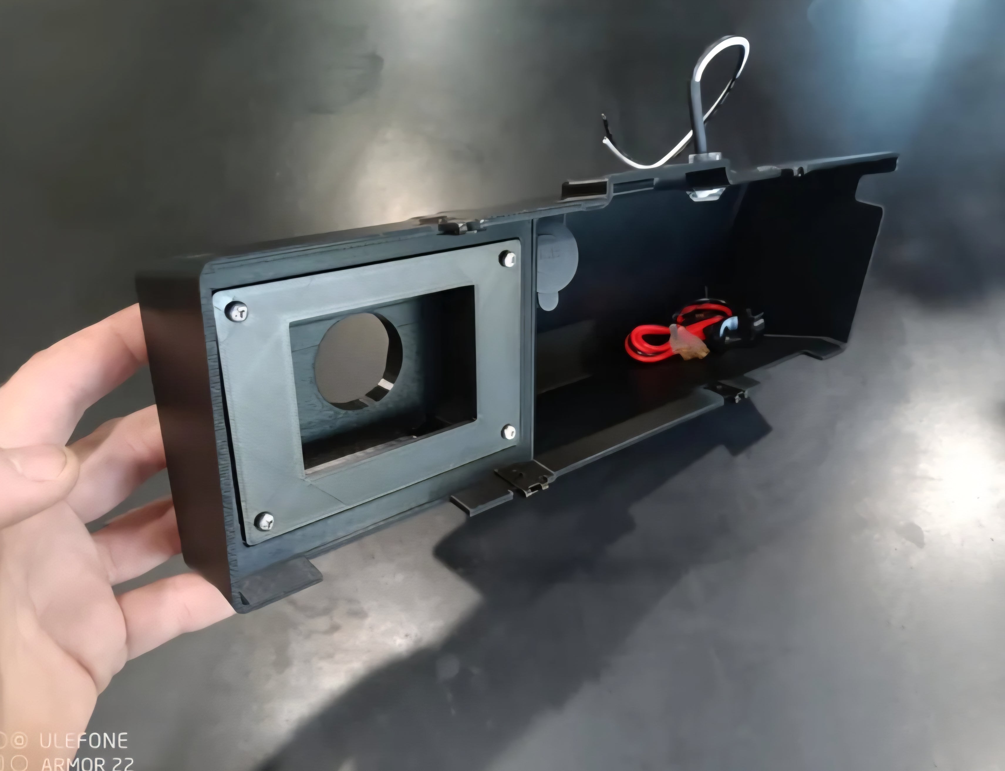 Glovebox (with LED Lights and USB) for Vintage AC 1973-1979 Dentside *Sniper* Ford Truck and 1978-1979 Ford Bronco