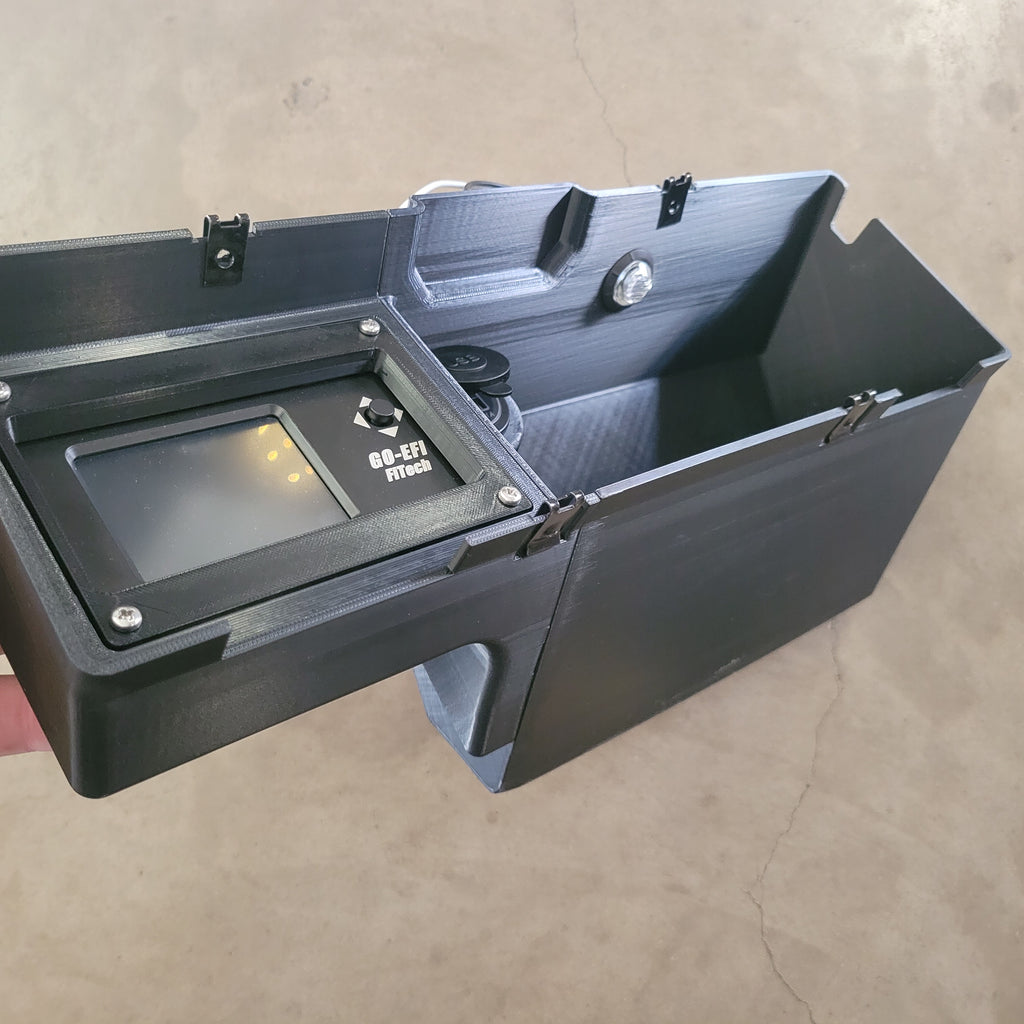 Glovebox (with LED Lights and USB) for 1973–1979 Dentside FiTech Screen Mount Ford Trucks