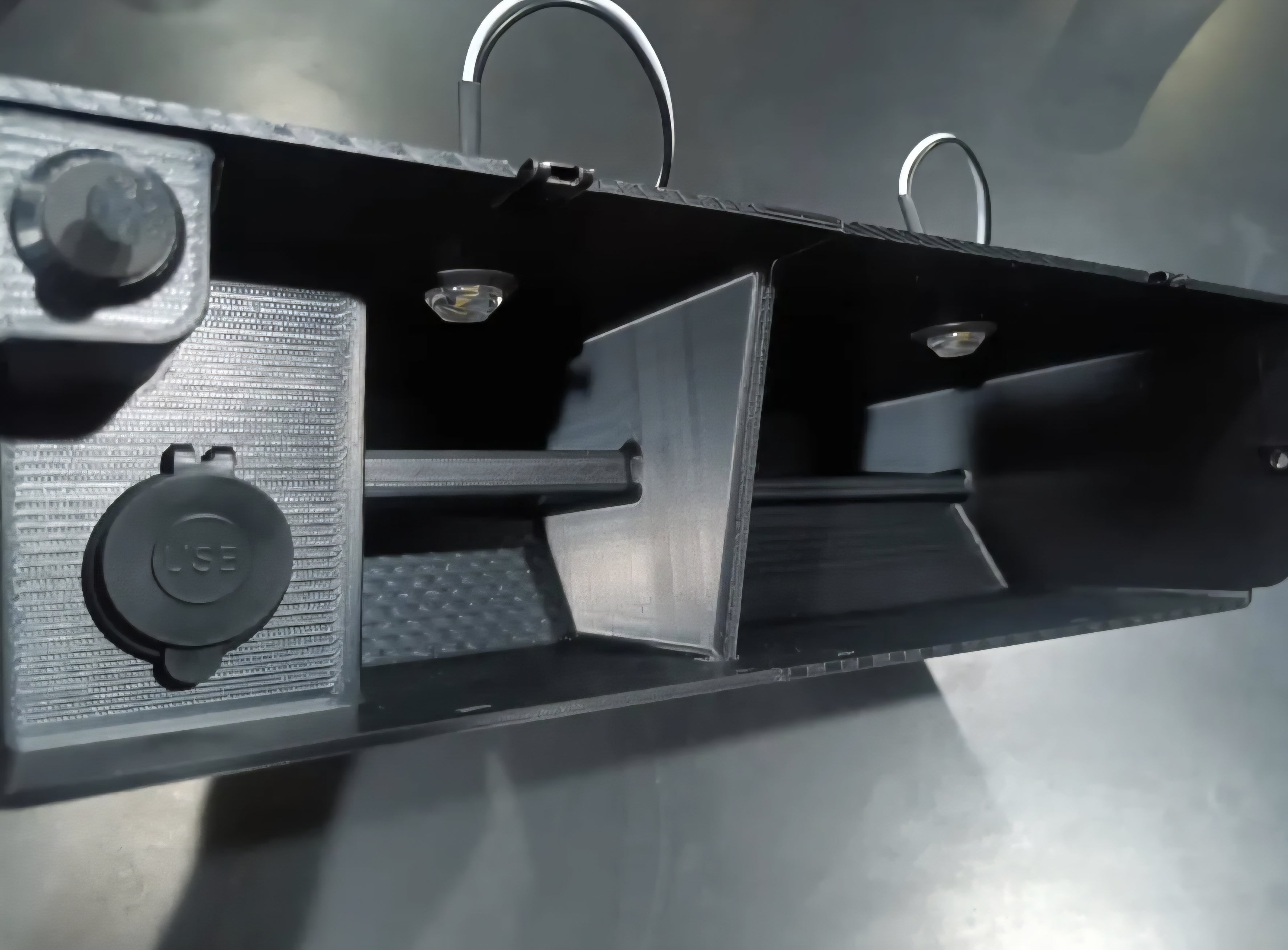Glovebox (with LED Lights and USB) for 1961-1966 Slickside Ford Trucks