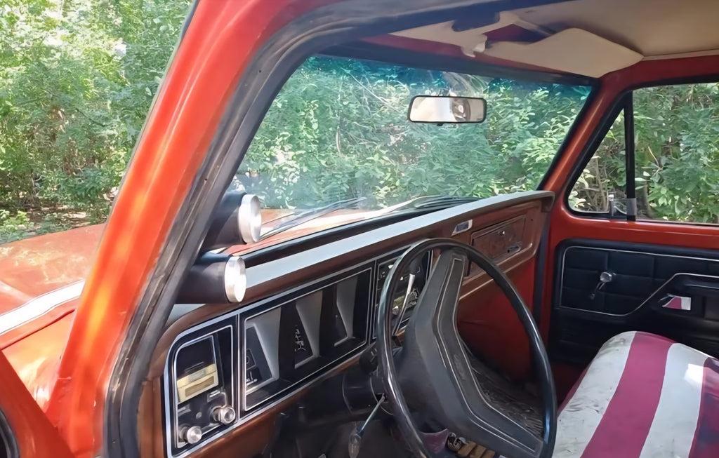 Double Gauge Pillar Pod for 1967-1972 Bumpside/1973-1979 Dentside /1978-1979 Ford Bronco