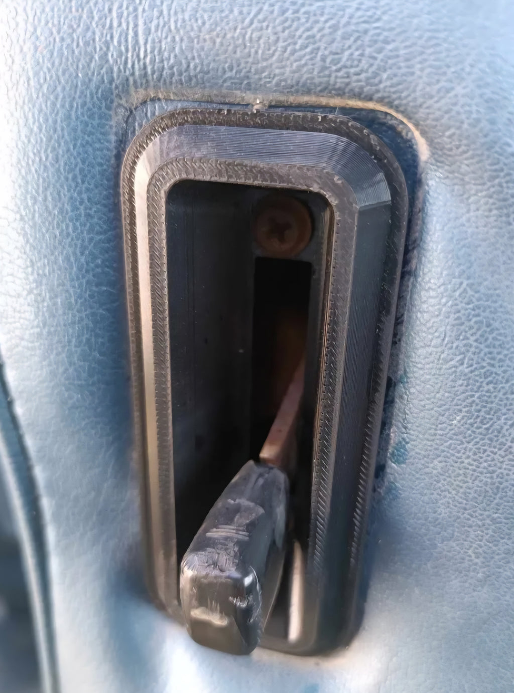 Split Bench Seat Lever Bezel (SET) for 1973-1979 Dentside Ford Trucks and 1978-1979 Ford Bronco