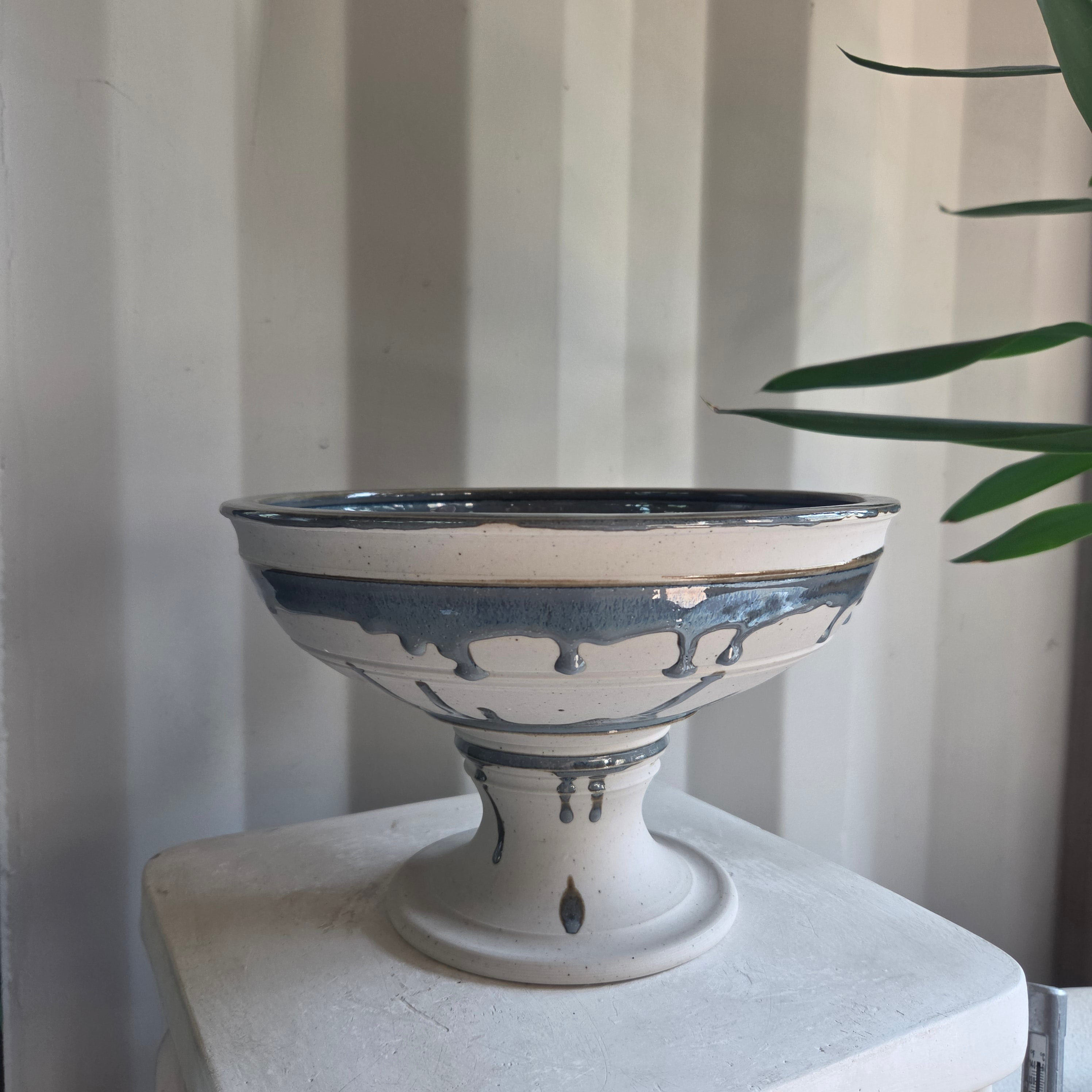 Porcelain Pedestal Bowl - #26-100