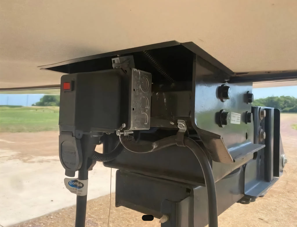 5th Wheel Camper or Trailer Plug Keeper