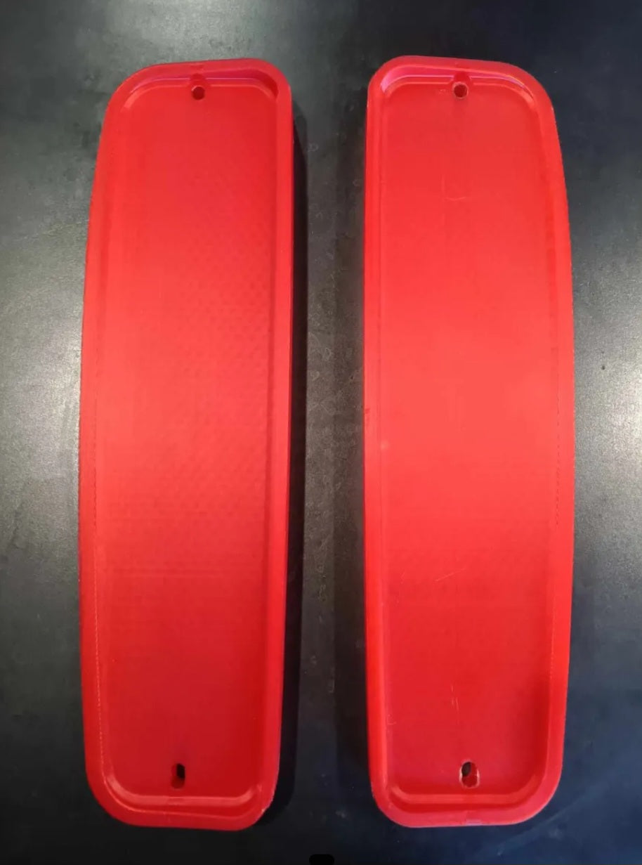 Red Taillight Lenses (SET) for 1973-1979 Dentside Ford Trucks