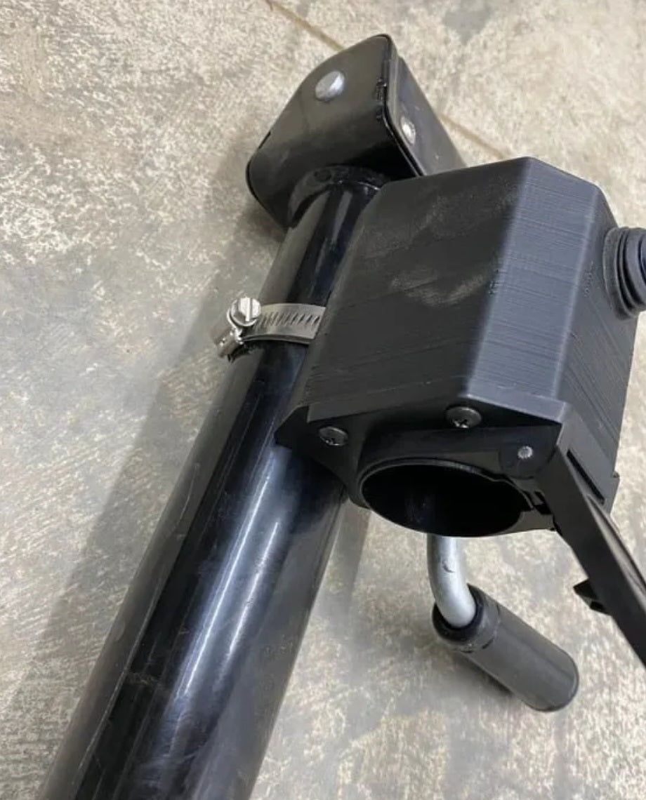 Jack Mounted Camper or Trailer Plug Keeper