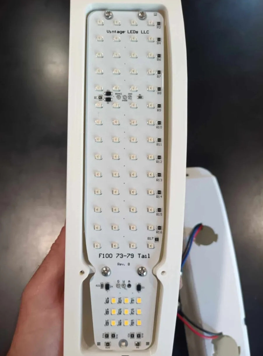 LED Board Taillights for 1973-1979 Dentside Ford Trucks and 1978-1979 Ford Bronco