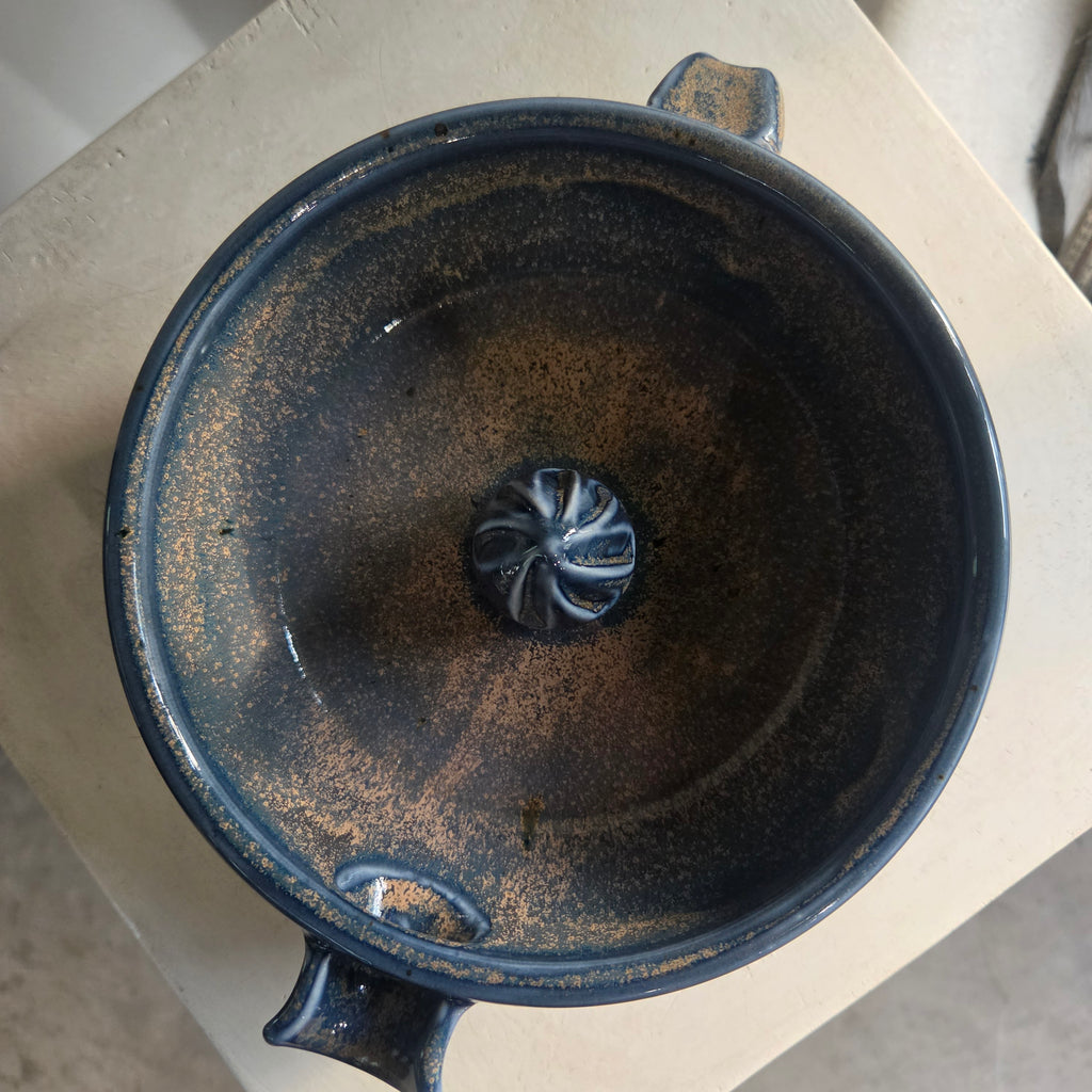 Porcelain Strainer Juicer Bowl - #26-59