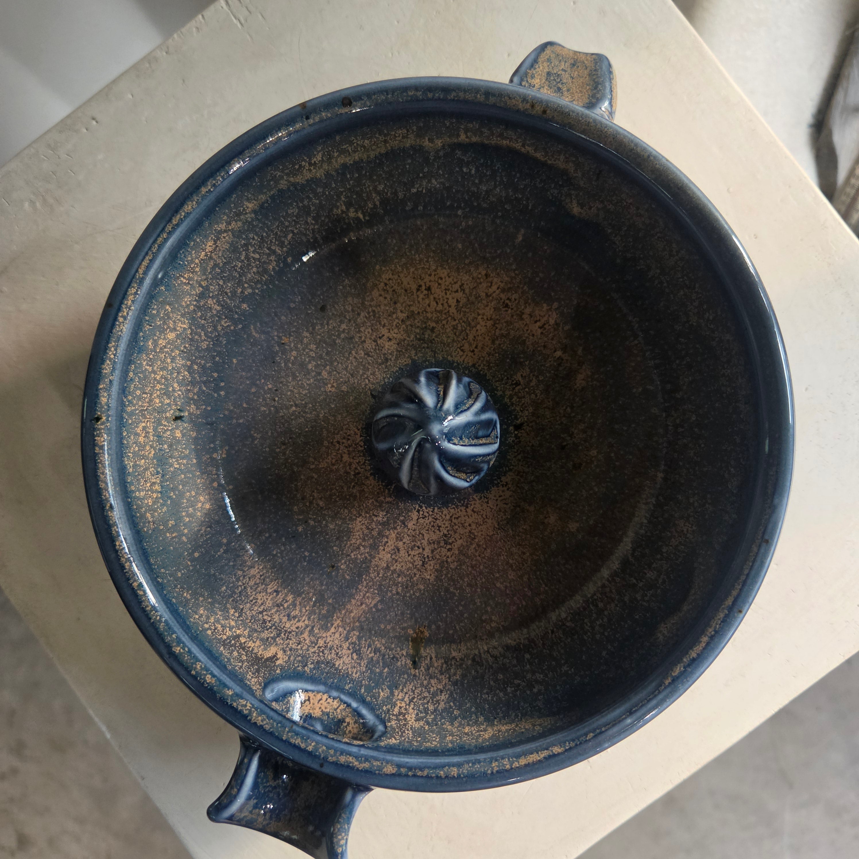 Porcelain Strainer Juicer Bowl - #26-59