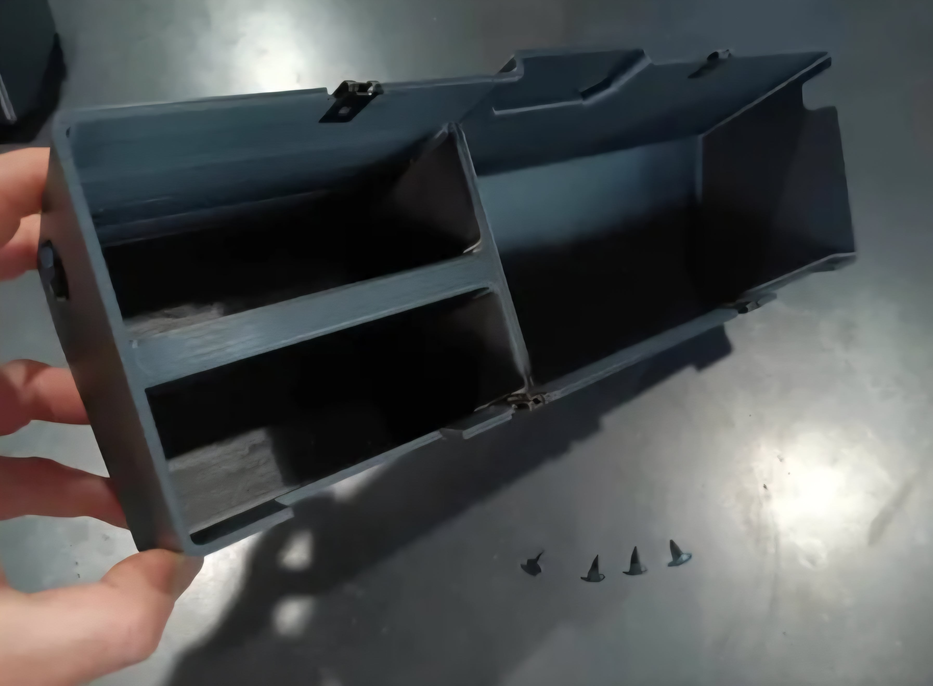 Glovebox (Bare Bones) for Vintage AC 1973-1979 Dentside Ford Truck and 1978-1979 Ford Bronco