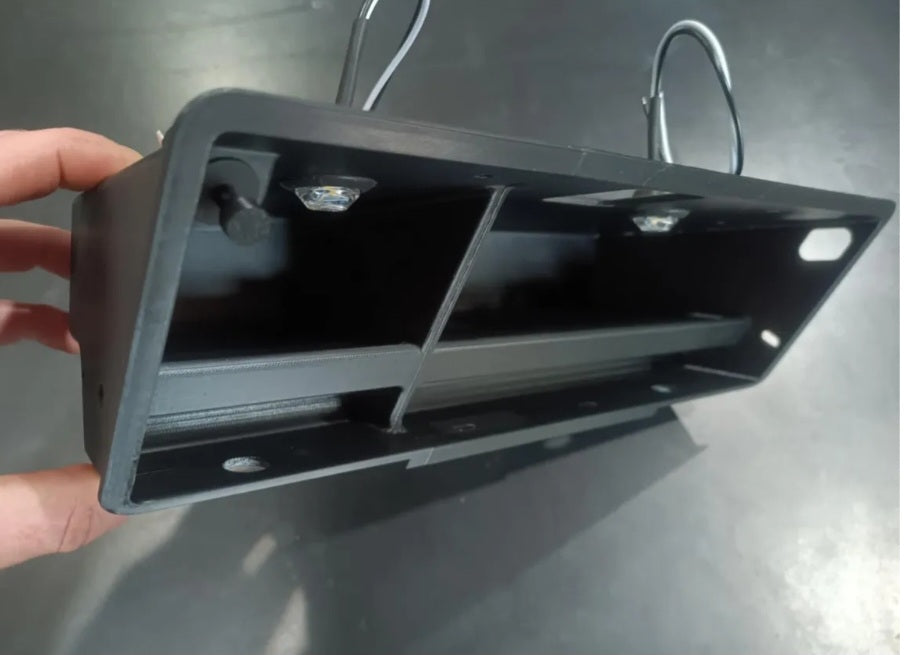 Glovebox (with LED lights) for Vintage Air 1967-1972 Bumpside Ford Trucks