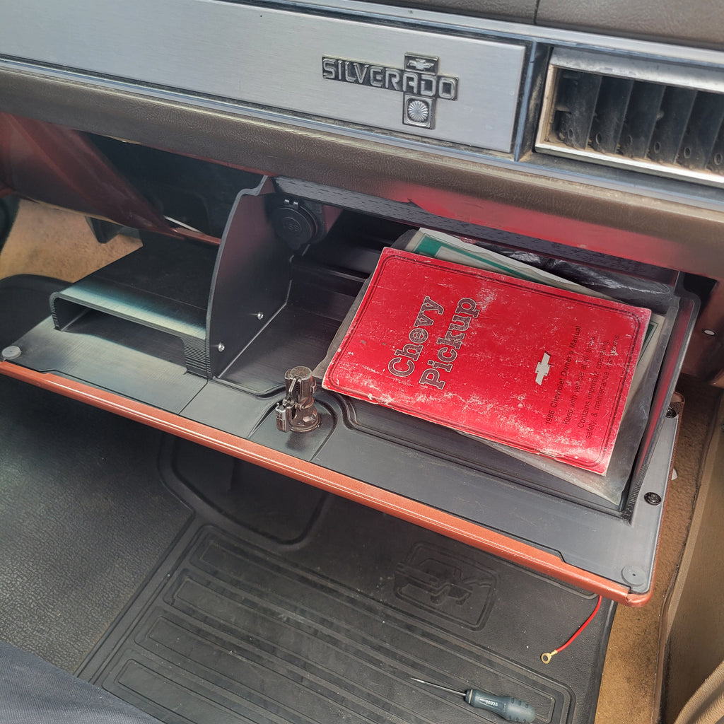 Glovebox (Barebones) for 1973-1987 Square Body Chevy Truck