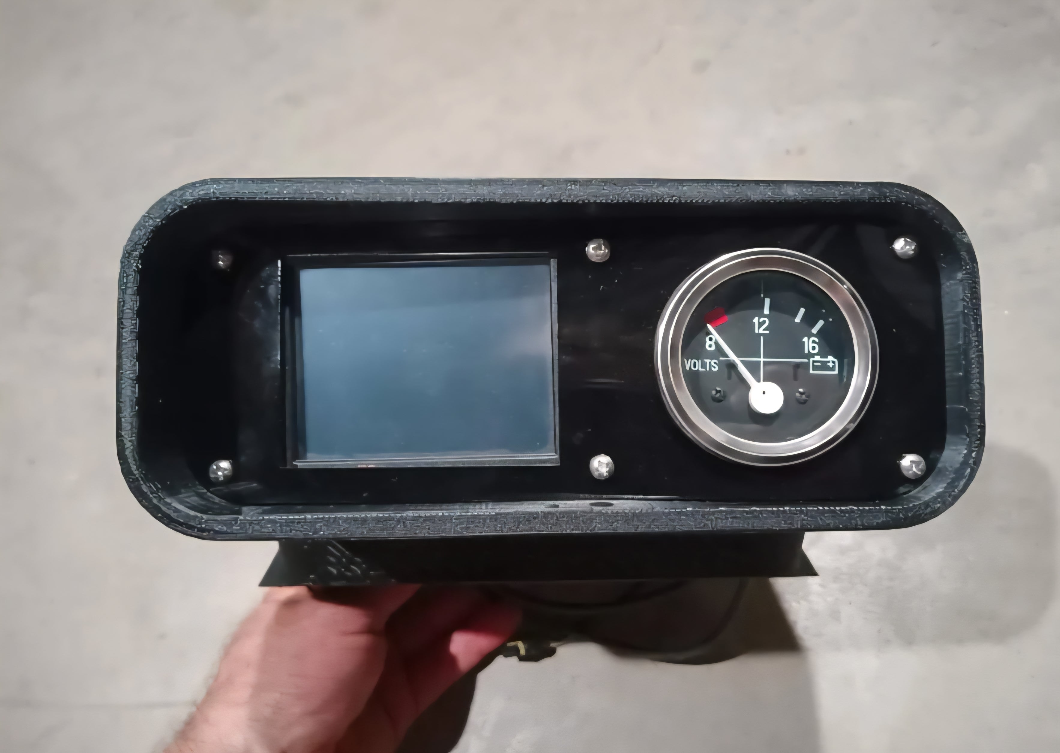 Heads Up Sniper Pod with 2 1/16 Gauge for 1973-1979 Dentside Ford Trucks and 1978-1979 Ford Bronco