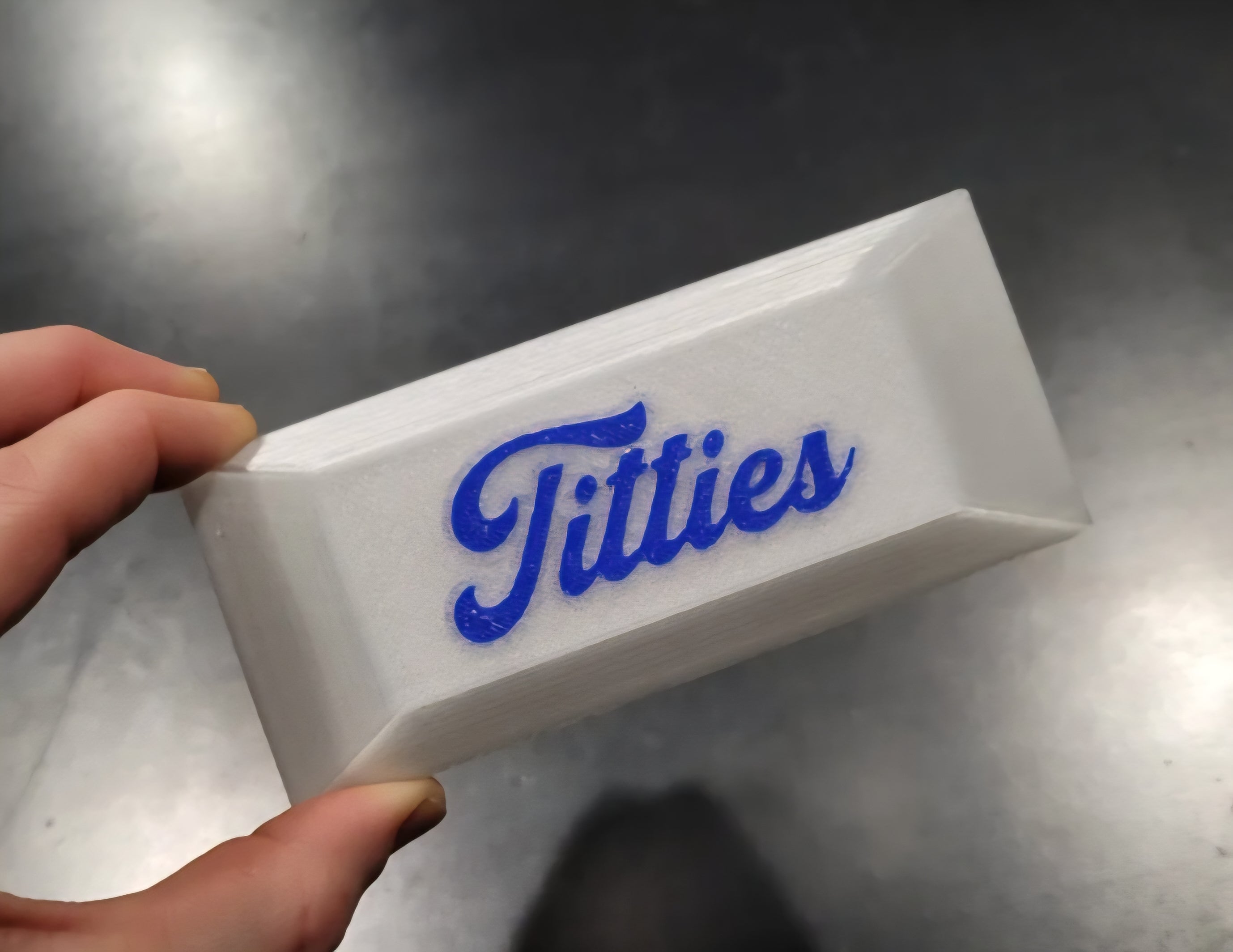 Titties Script Dome Light Lens