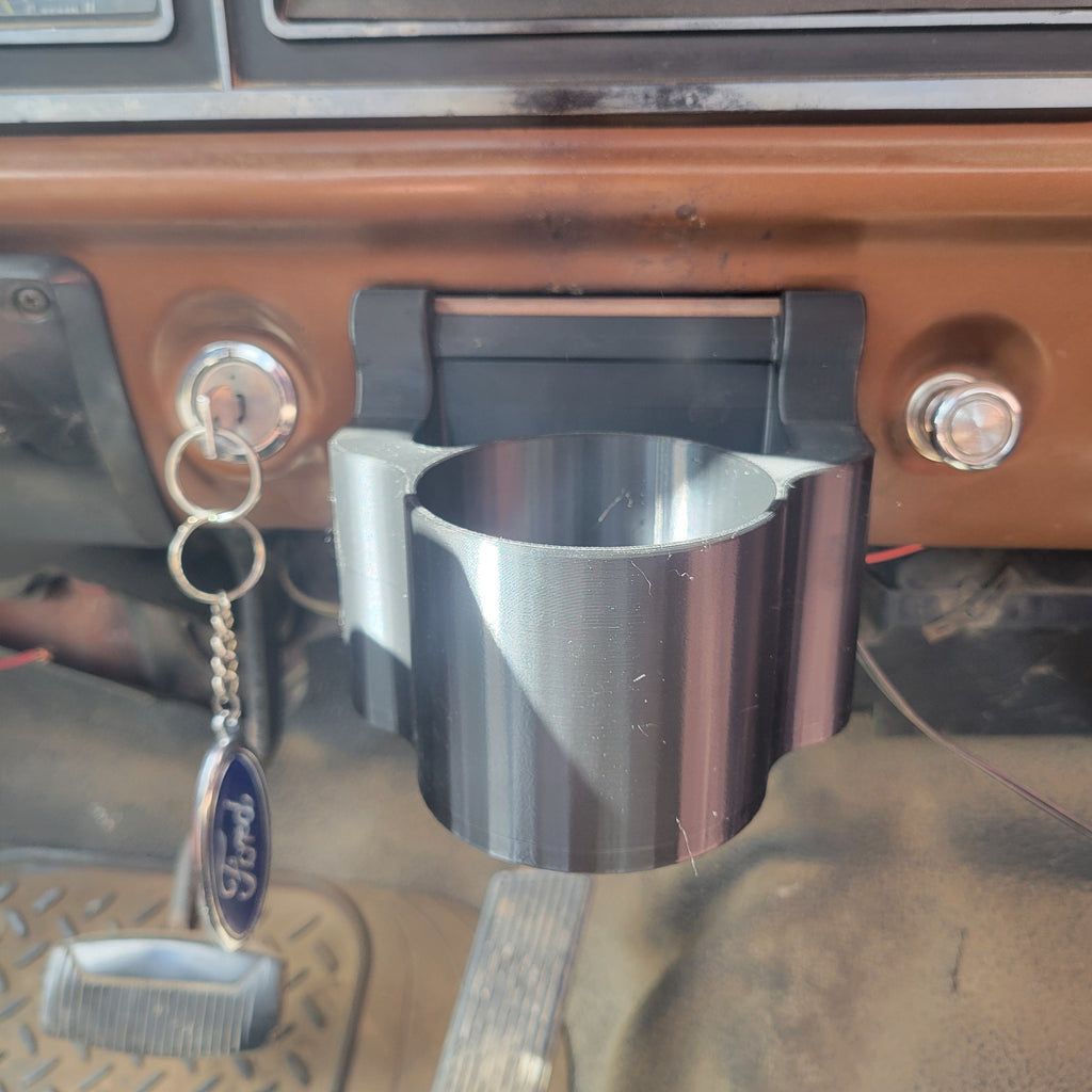 Single Man's Cupholder for 1973-1979 Dentside Ford Truck and 78-79 Bronco